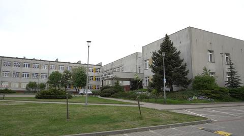 Strzały na terenie szkoły w Łomży
