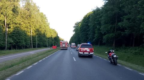 Zderzenie dwóch motocykli i motoroweru pod Iławą. Nie żyje dwóch mężczyzn 