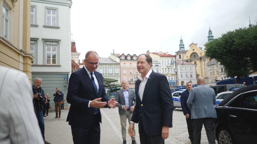 Ambasador Mark Brzeziński po 30 latach wrócił do Przemyśla – miasta, w którym wychował się jego ojciec