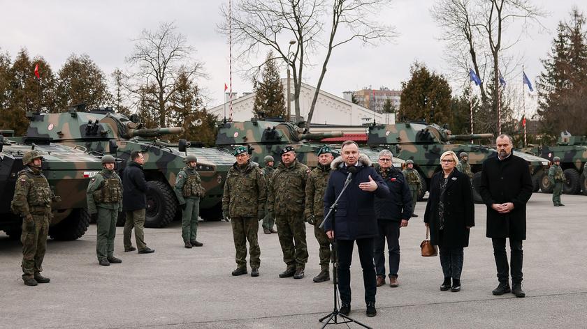 Prezydent Andrzej Duda o uchodźcach. Przejście graniczne w Korczowej