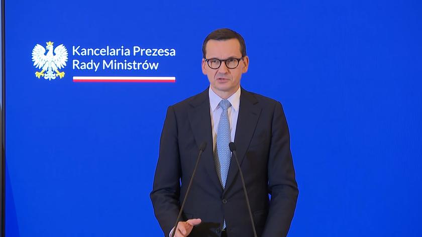Morawiecki: wybrane oddziały polskich sił zbrojnych podnoszą stopień gotowości