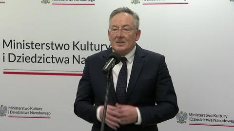 Likwidacja TVP i Polskiego Rada bez wpisu do KRS. Minister Sienkiewicz komentuje