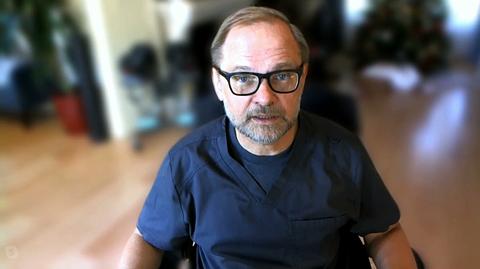Mariusz Wirga, polski lekarz pracujący w USA już się zaszczepił na koronawirusa