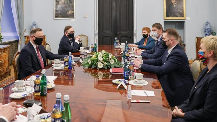 Rozmowy o lex Czarnek w Pałacu Prezydenckim