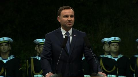 Całe przemówienie Andrzeja Dudy na Westerplatte