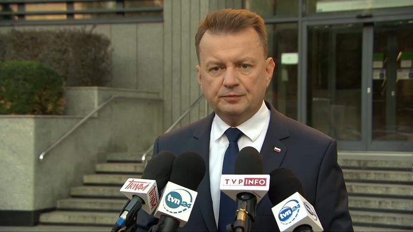 Minister Błaszczak o rezygnacji dowódców i powołaniu nowych