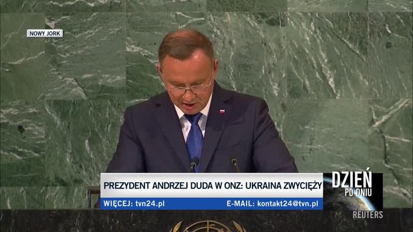 Andrzej Duda: nie wolno nam okazywać zmęczenia wojną