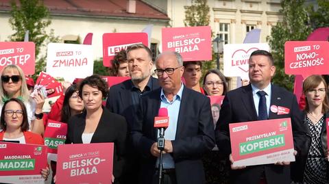 Czarzasty: wierzymy, że po wyborach trzy formacje stworzą rząd 