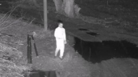 Wszedł na pas drogi granicznej, chciał dostać się do Rosji