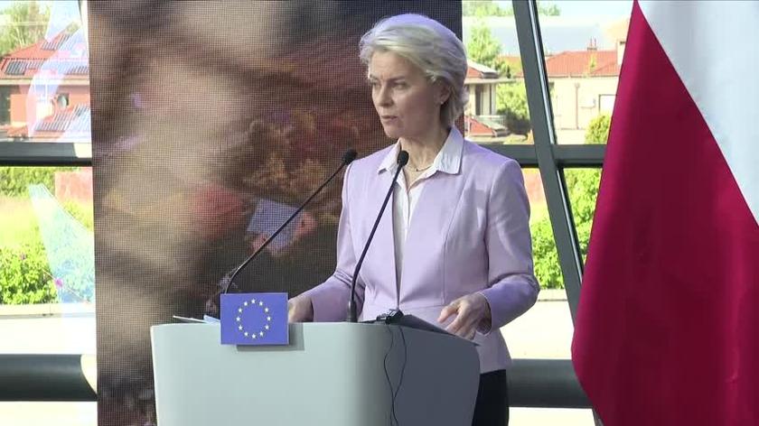 Ursula von der Leyen: Historia nie zapomni waszej solidarności. To wspaniały przykład dla całego świata