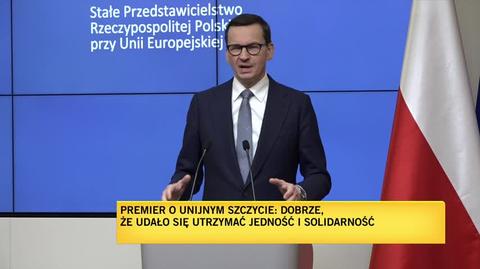 Morawiecki: decyzje USA uderzają w europejski przemysł