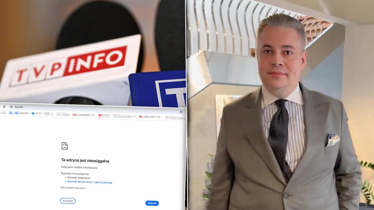 TVP Info nie działa, nie było "Wiadomości". W budynku jest nowy przewodniczący rady nadzorczej