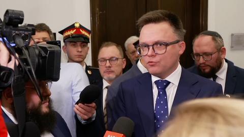 Hołownia: na terenie Sejmu stała się rzecz absolutnie skandaliczna