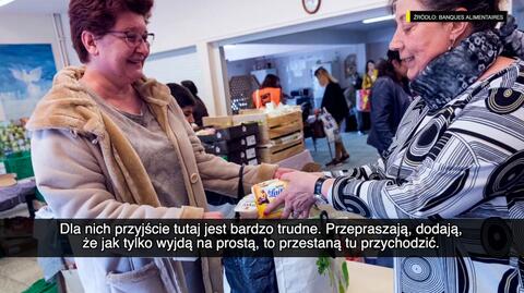 Anna Kowalska odwiedza sklep Episode, w którym osoby o niskich dochodach zrobią taniej zakupy