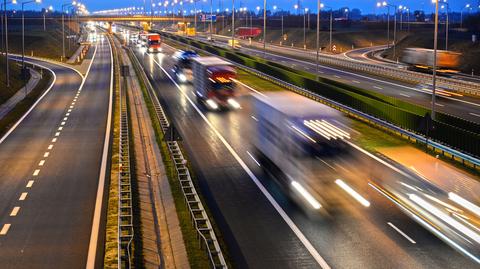 Ciężarówki nie wyprzedzą na autostradach