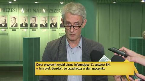 Laskowski: pisma nie dotarły do Sądu Najwyższego, być może są w drodze