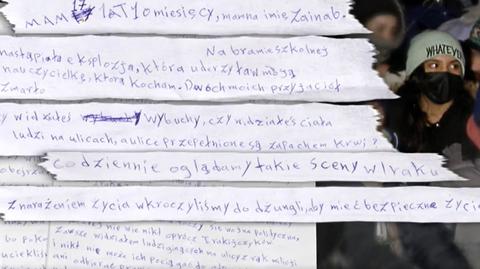 List migrantki z Iraku do Polaków