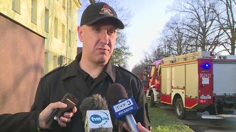 Straż pożarna w Szczecinie o śmiertelnym wypadku