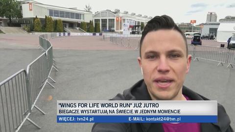 Adrian Mielnik o biegu "Wings for life"