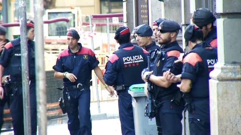 Policja w Hiszpanii. Wideo archiwalne