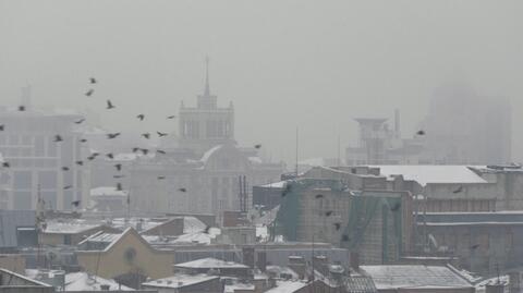 Alarm przeciwrakietowy w całej Ukrainie. Relacja reportera TVN24 z Kijowa 