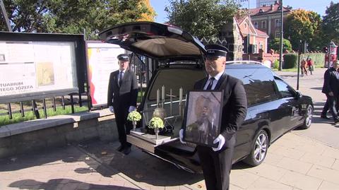 Pogrzeb Mieczysława Gila, działacza "Solidarności"