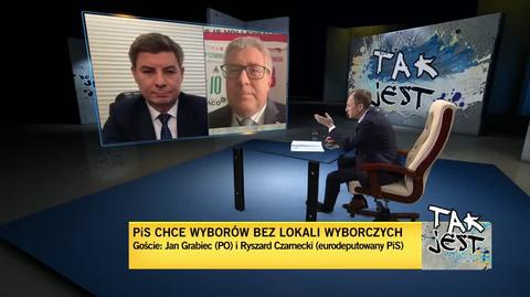 Jan Grabiec w "Tak jest": nie zmienia się systemu na pięć tygodni przed wyborami