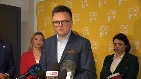 Szymon Hołownia gra na czas w sprawie aborcji, PiS desperacko próbuje pozyskać wyborców