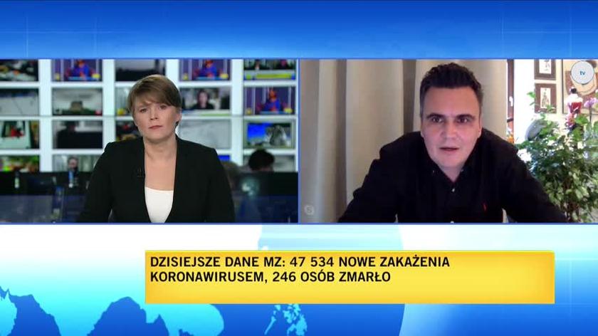 Prof. Drąg: dziennie mamy w Polsce powyżej pół miliona zakażeń