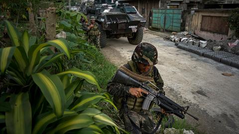 Filipińska policja znalazła 11 toreb z narkotykami