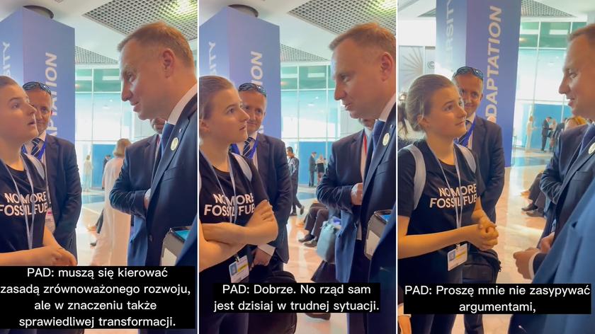 COP27 w Egipcie. Aktywistka klimatyczna Dominika Lasota skonfrontowała