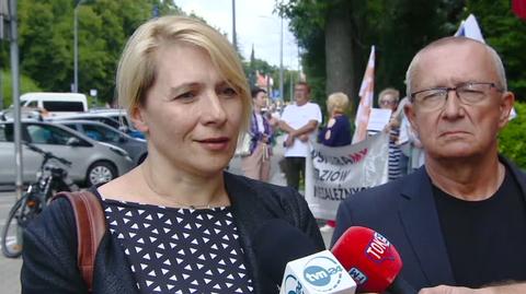Dorota Zabłudowska przypominała przed rozprawą, że nagrodę przekazała na cele charytatywne (materiał z 28.07.2022)