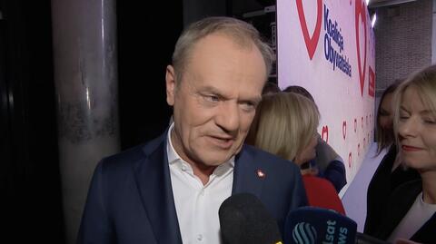 Donald Tusk dla TVN24: trochę województw odbiliśmy, jest do przodu, ale to będzie droga ciągle trudna 