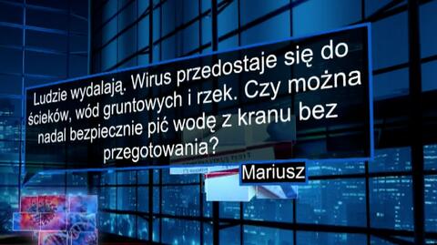 Czy można nadal bezpiecznie pić wodę z kranu? Dr Gryglas odpowiada