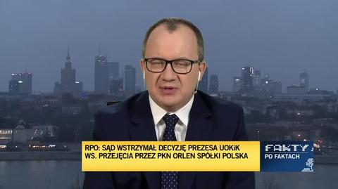 Adam Bodnar o przejęciu Polska Press przez PKN Orlen