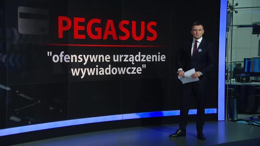 Czym jest Pegasus i co potrafi? W studiu TVN24 tłumaczy Mateusz Walczak