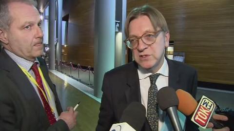 Verhofstadt i Timmermans po debacie w PE