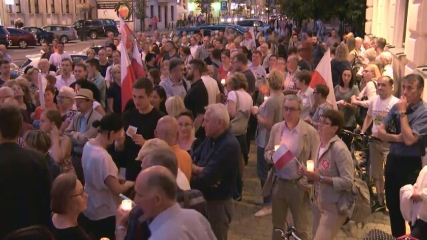 Protest w Lublinie 