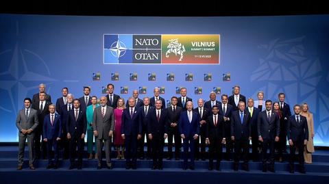 Liderzy państw NATO w Wilnie
