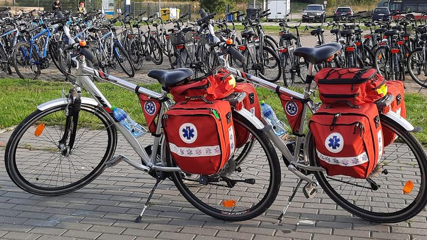 Z garażu ratowników medycznych zniknęły rowery ratunkowe. Kradzież po finale WOŚP