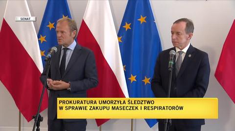 Tusk: Nie jest winą PiS-u ani rządu to, że w Polsce jest pandemia, a tysiące ludzi chorowało i umierało. Winą jest skala zaniedbań