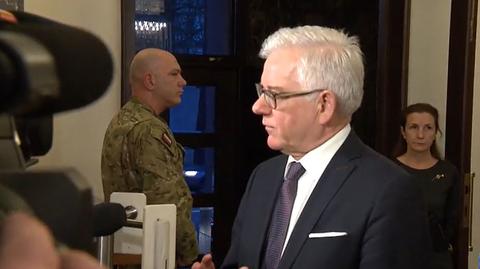 Były szef dyplomacji uderza w rząd