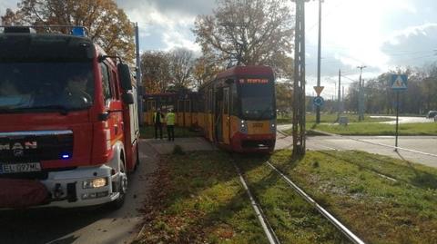 Potrącenie 70-latki przez tramwaj w Łodzi