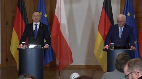 Wspólna konferencja polskiego i niemieckiego prezydenta (wideo z 12 grudnia)