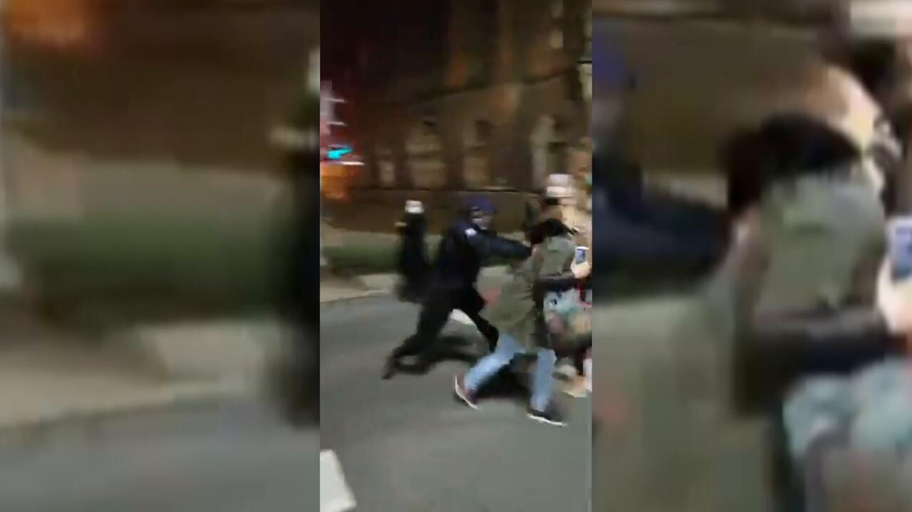 Skazany za pobicie dziennikarek podczas Marszu Kobiet