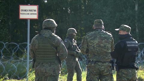 Grupa 30 migrantów znaleziona w okolicy Białowieży. Zostali zabrani przez Straż Graniczną