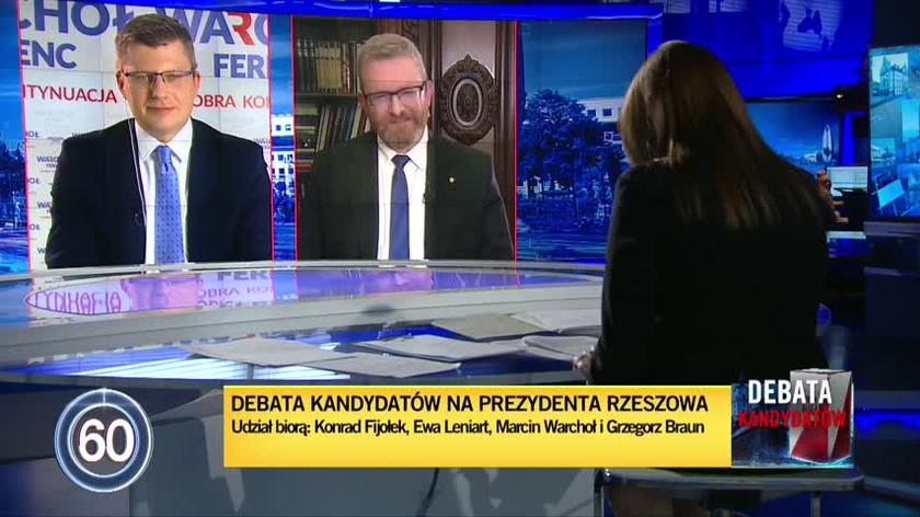 Debata kandydatów: Grzegorz Braun o planie na pierwszy rok rządzenia