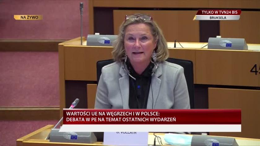 Bettina Vollath o sytuacji z prestrzeganiem praworządności w Polsce i na Węgrzech: te dwa kraje stają sie demokracjami pozornymi
