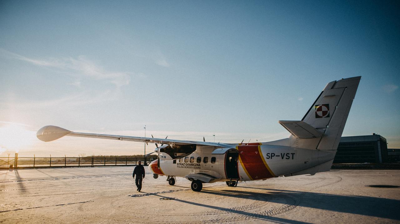 Un avion de patrulare a poliției de frontieră poloneză a pierdut altitudine în fața unui luptător rus peste Marea Neagră