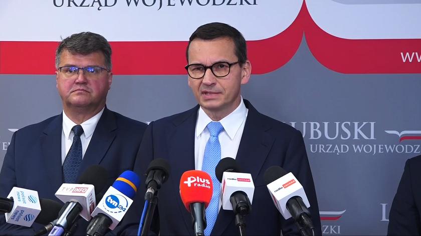 Premier Mateusz Morawiecki o kryzysie związanym z Odrą: moje zobowiązanie to ukarać winnych